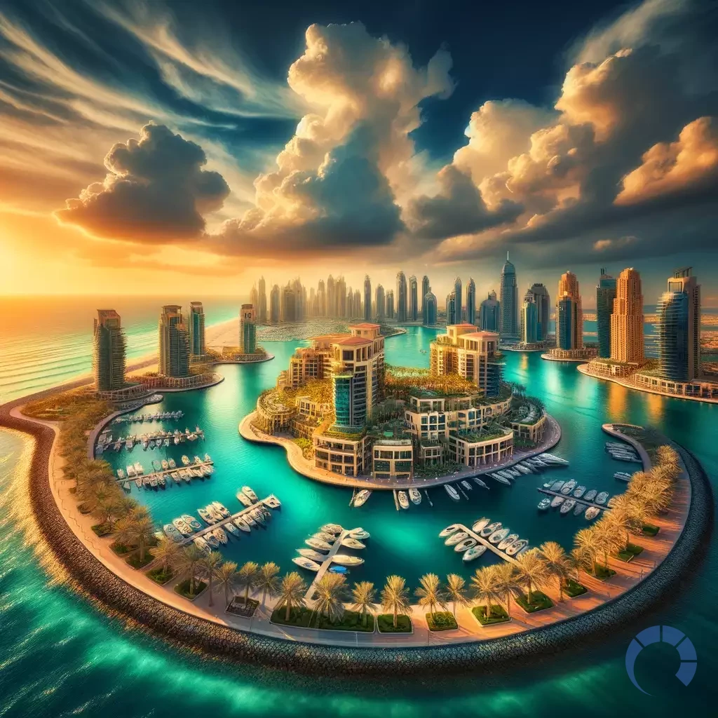 Bluewaters Residence Marina in Dubai, luxurious living