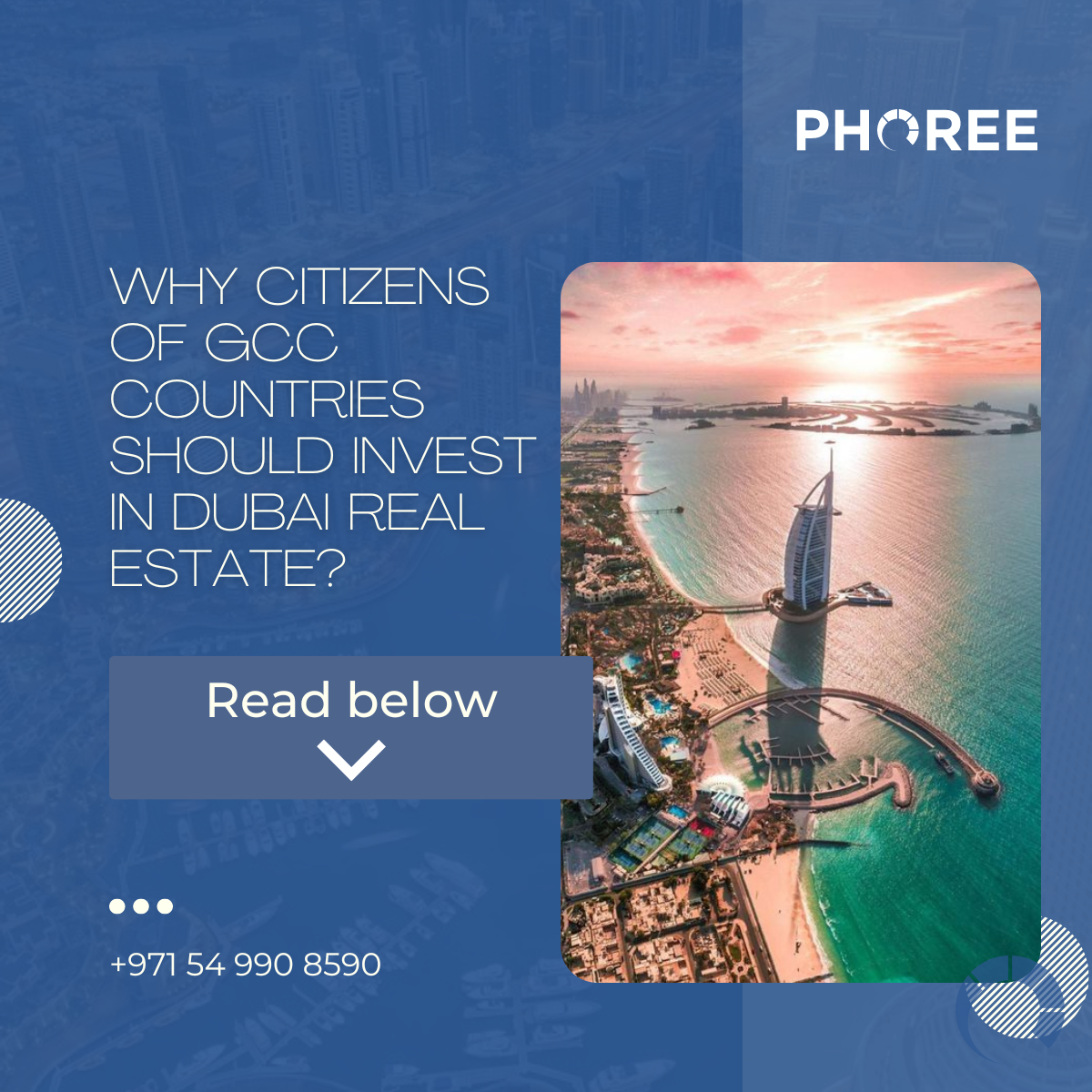 WHY CITIZENS OF GCC COUNTRIES SHOULD INVEST IN DUBAI REAL ESTATE