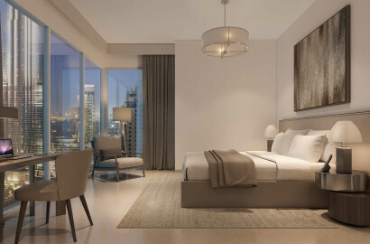 Spacious 3 bedroom apartment in Downtown with Full Burj Khalifa view