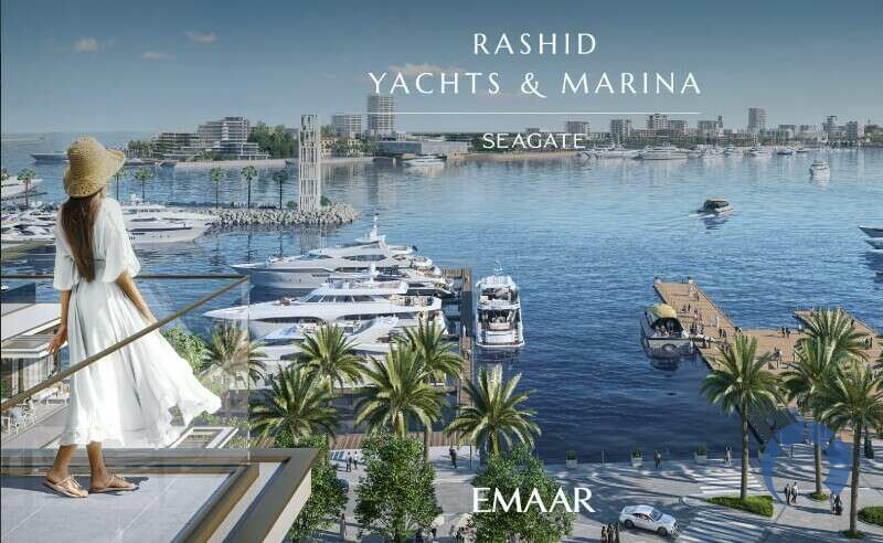 Apartment for SALE in Dubai Marina, Dubai - Two Bedroom Apartment in Seagate at Rashid Yachts & Marina