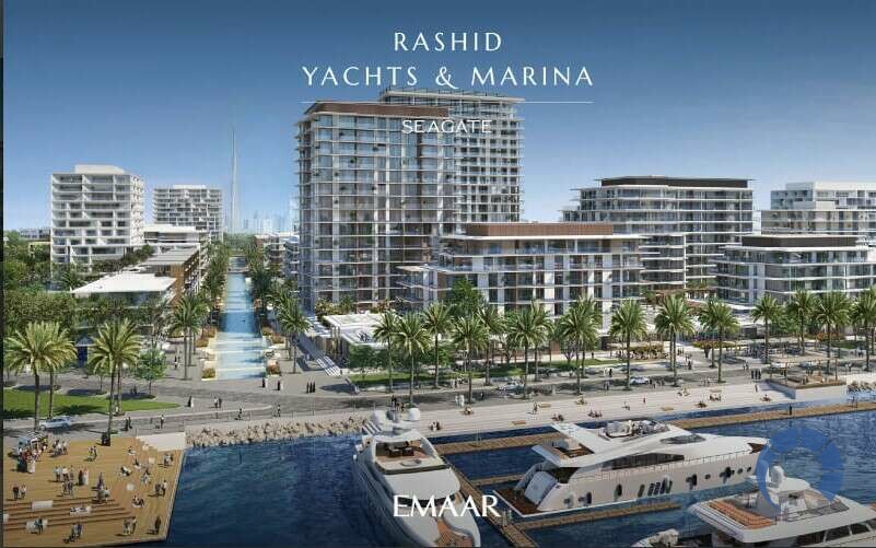 Apartment for SALE in Dubai Marina, Dubai - Two Bedroom Apartment in Seagate at Rashid Yachts & Marina