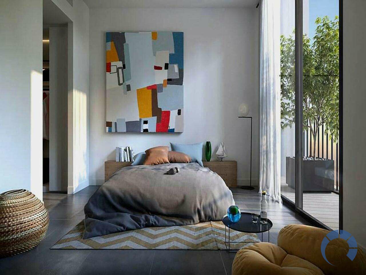 Apartment for SALE in Sharjah, Sharjah - One Bedroom Apartment for Sale in Boulevard 1 | Sharjah