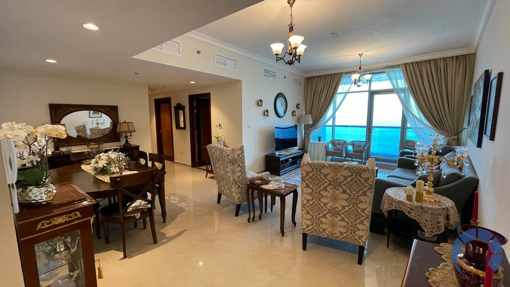 Apartment for SALE in Ajman, Ajman - Two Bedroom Apartment in Corniche Residence