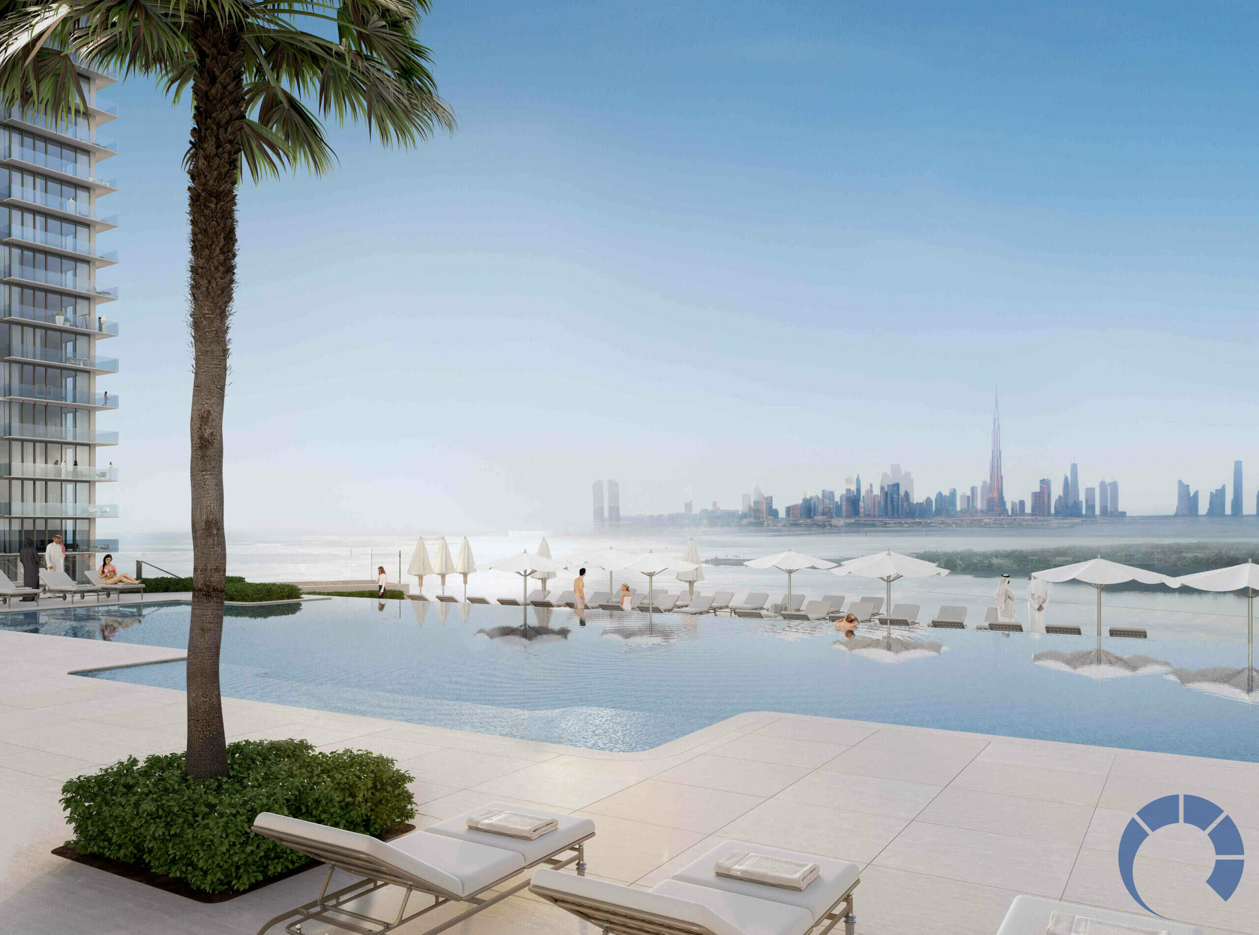 Apartment for SALE in Dubai Creek Harbour, Dubai - Three Bedroom Apartment for Rent in Address Harbour Point