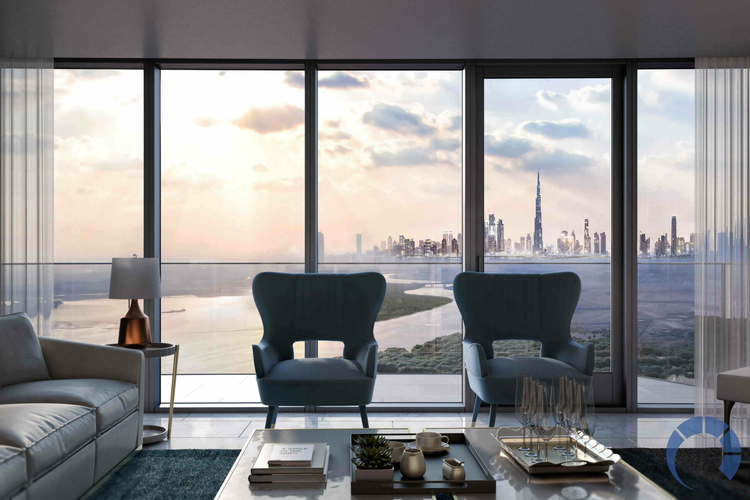 Apartment for SALE in Dubai Creek Harbour, Dubai - Three Bedroom Apartment for Rent in Address Harbour Point