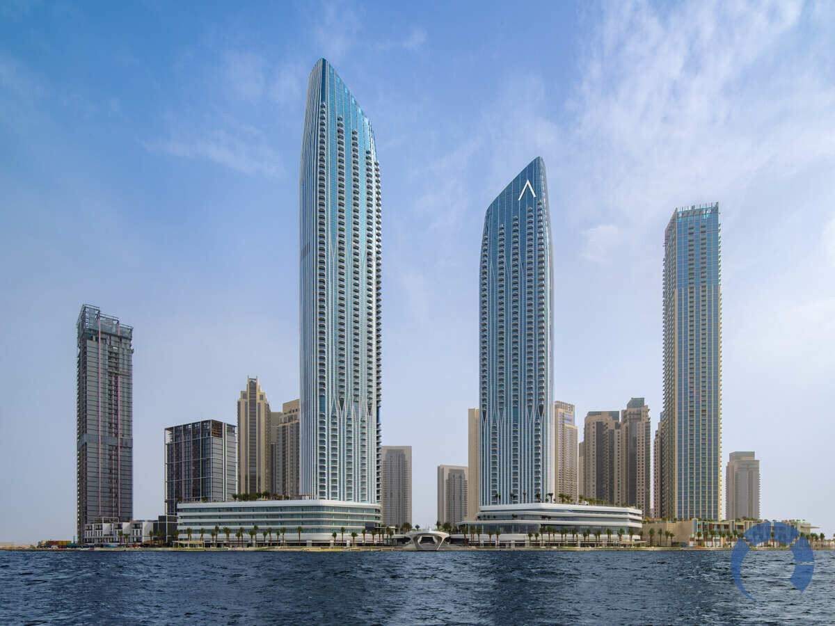 Apartment for SALE in Dubai Creek Harbour, Dubai - Three Bedroom Apartment for Rent in Address Harbour Point