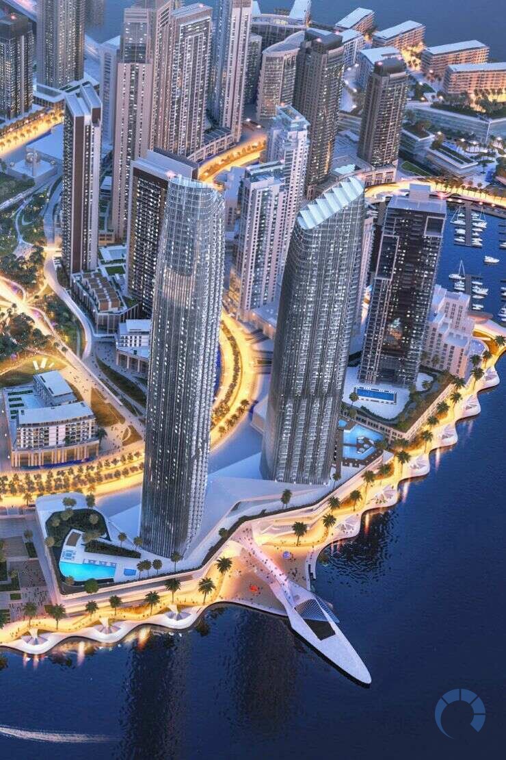 Apartment for SALE in Dubai Creek Harbour, Dubai - Three Bedroom Apartment for Rent in Address Harbour Point