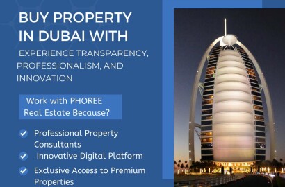 Buy Property in Dubai with PHOREE  Real Estate: Experience Transparency, Professionalism, and Innovation